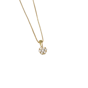 Cadena de oro con Brillantes