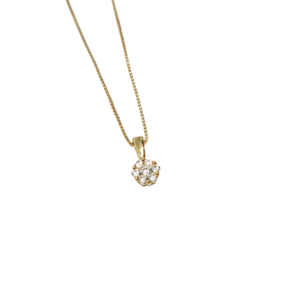 Cadena de oro con Brillantes