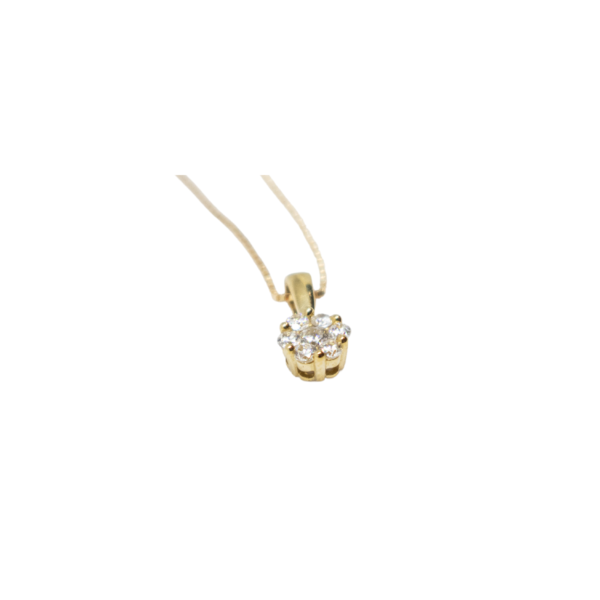 Cadena de oro con Brillantes - Imagen 2