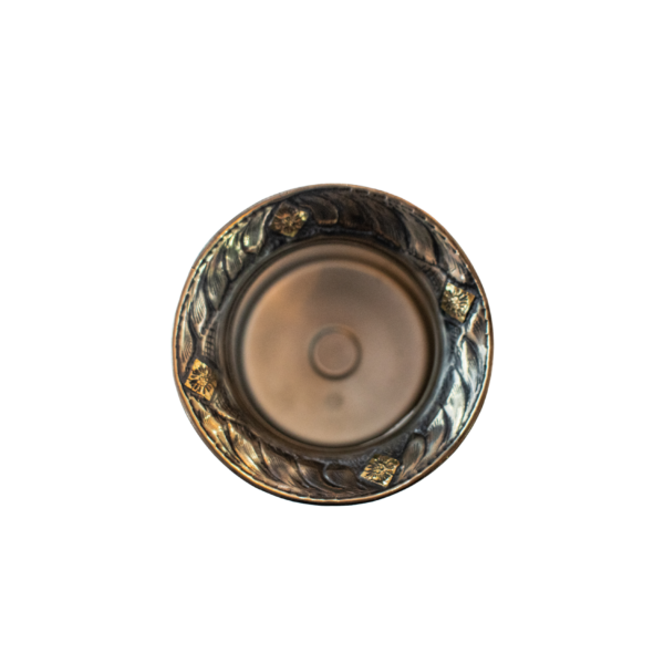 Mate boca de plata y oro en acero - Imagen 2