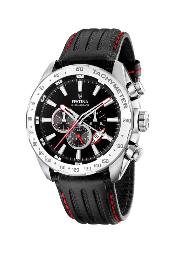 Reloj Festina de caballero con malla de cuero