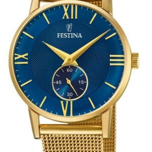 Reloj Festina de dama con esfera azul