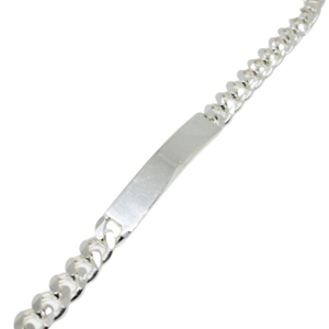 Pulsera de plata para caballero