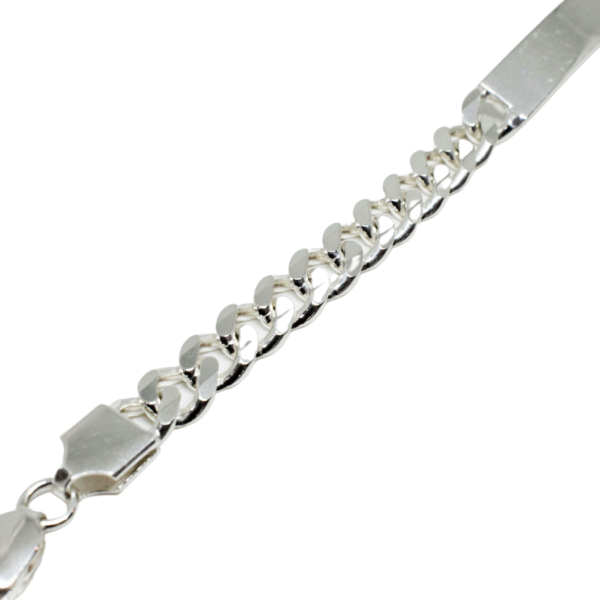Pulsera de plata para caballero - Imagen 2