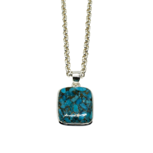 Cadena con colgante de Turquesa