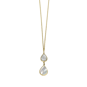 Cadena de oro con Nácar