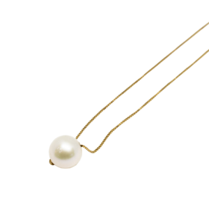 Cadena de oro con Perla de Cultivo