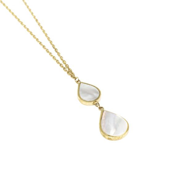 Cadena de oro con Nácar - Imagen 2