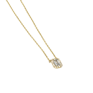 Cadena de oro con Circonias