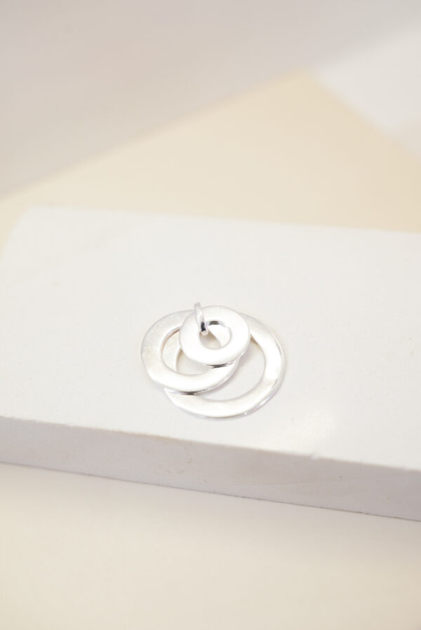 Colgante para grabar (3 aros)