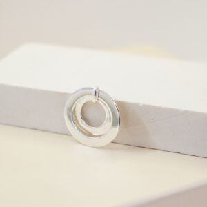 Colgante para grabar (2 aros pequeños)