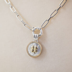 Set cadena + colgante de Trébol
