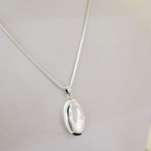 Set cadena + colgante de plata y Nácar