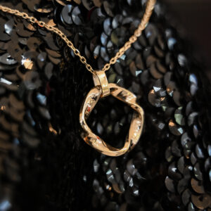 Set de cadena + colgante de oro