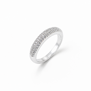 Anillo de plata y Circonias