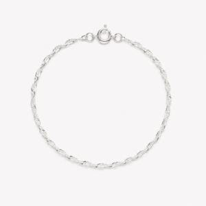 Pulsera de plata con bochitas