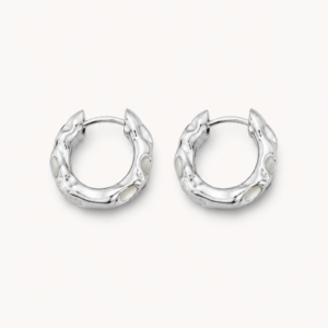 Aros de plata torneados